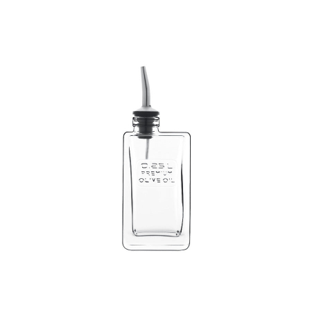 Servirea mesei - LUIGI BORMIOLI OPTIMA Sticla cu picurator pentru ulei de masline, 250ml, 7,4x5xh19,7cm, din sticla
