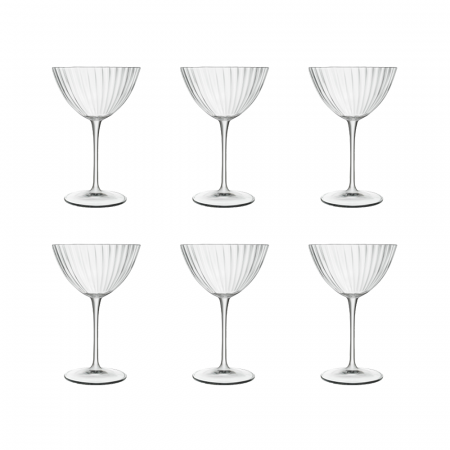 SPEAKEASIES SWING - LUIGI BORMIOLI SPEAKEASIES SWING Set 6 pahare martini 220ml D9,9xH15cm