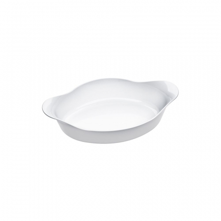 OPALINE - MARINEX OPALINE Tava cuptor ovala din sticla opal, 600ml, 24,5x15xh5,98cm