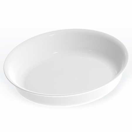 MARINEX OPALINE Tava cuptor rotunda din sticla opal, 2l, D28,2xh5,31cm [2]