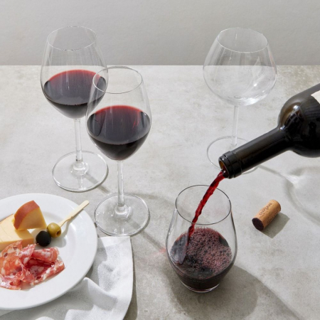 OCEAN SANTE Set 6 pahare long drink/vin, 455ml, D8,8xh11,5cm, sticla [2]
