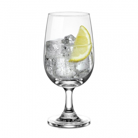 OCEAN SOCIETY Set 6 pahare apa cu picior, 345ml, D7,6xh16,6cm, sticla [1]