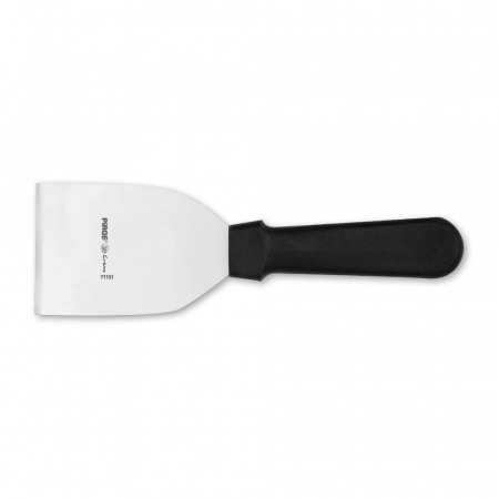 PIRGE CREME Set cutite si spatule patiserie 5 piese + husa, inox cu manere plastic negru [4]