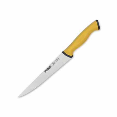 Cutite profesionale - PIRGE DUO Cutit profesional pentru branzeturi, otel inoxidabil 15,5cm, maner galben