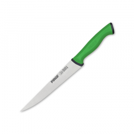 Cutite profesionale - PIRGE DUO Cutit profesional pentru branzeturi, otel inoxidabil 15,5cm, maner verde