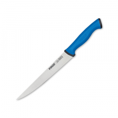 Cutite profesionale - PIRGE DUO Cutit profesional pentru branzeturi, otel inoxidabil 17,5cm, maner albastru