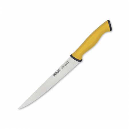 Cutite profesionale - PIRGE DUO Cutit profesional pentru branzeturi, otel inoxidabil 17,5cm, maner galben