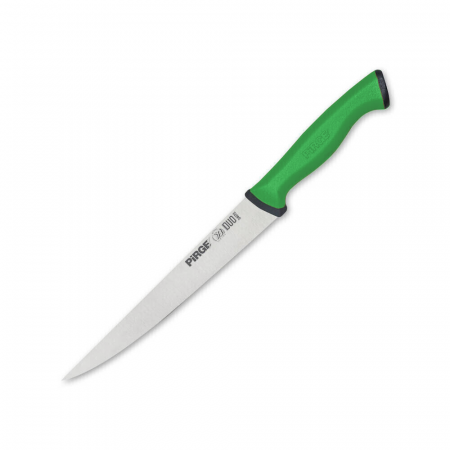 Cutite profesionale - PIRGE DUO Cutit profesional pentru branzeturi, otel inoxidabil 17,5cm, maner verde