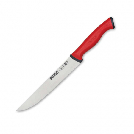 Cutite profesionale - PIRGE DUO Cutit profesional pentru bucatarie, otel inoxidabil 15,5cm, maner rosu