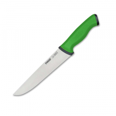Cutite profesionale - PIRGE DUO Cutit profesional pentru carne N4, otel inoxidabil 21cm, maner verde