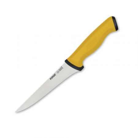Cutite profesionale - PIRGE DUO Cutit profesional pentru dezosat, otel inoxidabil 14,5cm, maner galben