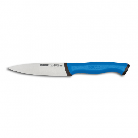 Cutite legume si fructe - PIRGE DUO Cutit profesional pentru fructe, otel inoxidabil 9cm, maner albastru