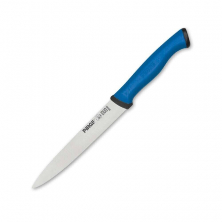 Cutite legume si fructe - PIRGE DUO Cutit profesional pentru legume, otel inoxidabil 12cm, maner albastru