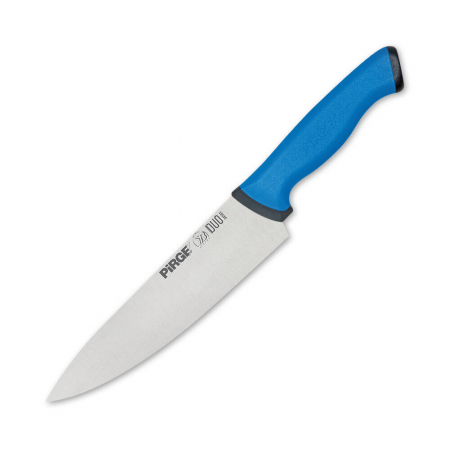 Cutitul bucatarului - PIRGE DUO Cutitul bucatarului profesional, otel inoxidabil 21cm, maner albastru