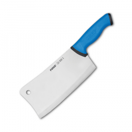 Cutite profesionale - PIRGE DUO Satar bucatarie profesional, otel inoxidabil 21cm, maner albastru