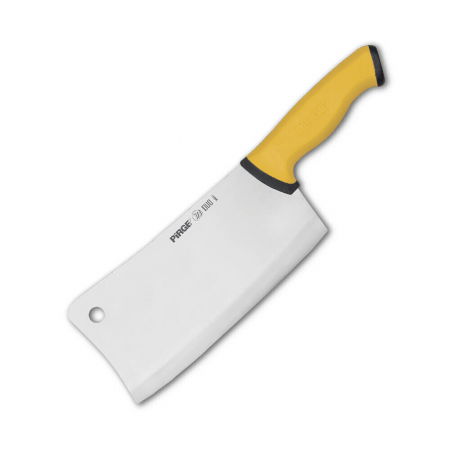 Cutite profesionale - PIRGE DUO Satar bucatarie profesional, otel inoxidabil 21cm, maner galben
