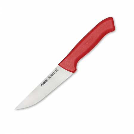 Cutite carne - PIRGE ECCO Cutit profesional din otel inoxidabil pentru carne N0 12,5cm, maner rosu