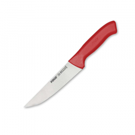 Cutite carne - PIRGE ECCO Cutit profesional din otel inoxidabil pentru carne N2 16,5cm, maner rosu