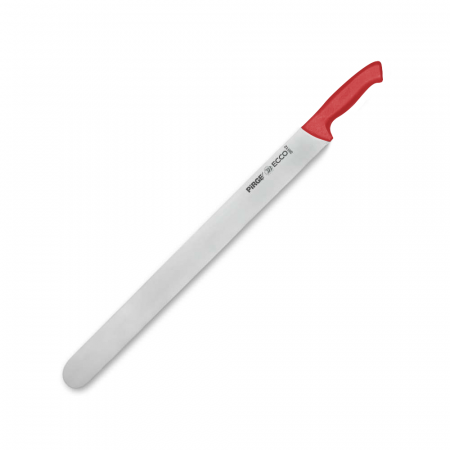 Cutite profesionale - PIRGE ECCO Cutit profesional pentru shaorma din otel inoxidabil 55cm, maner rosu
