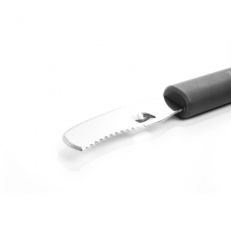 PIRGE GASTRO Cutit decojit citrice profesional, lama inox 6cm, maner gri [2]