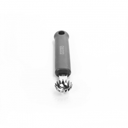 PIRGE GASTRO Lingura pariziana 22mm pentru decorat rosii, profesionala, inox, maner gri [3]