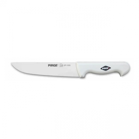 Cutite carne - PIRGE PRO 2001 Cutit profesional pentru carne N3, otel inoxidabil, 19cm, maner alb