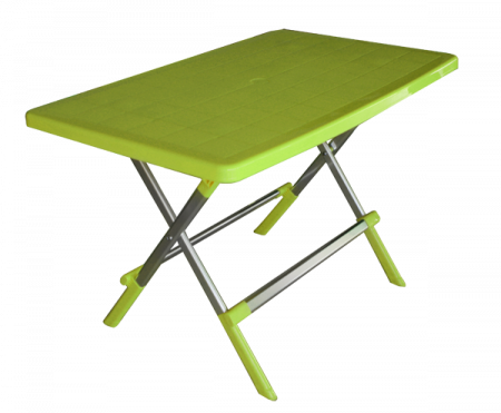 Mese - RAKI AFONSA Masa pliabila gradina/terasa verde, 115x70xh72,5cm, blat polipropilena, picioare aluminiu