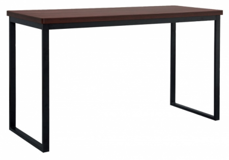 Mese - RAKI ANTIQUE Masa dreptunghiulara bar 180x70x105cm, blat lemn si cadru metal BLACK MATTE