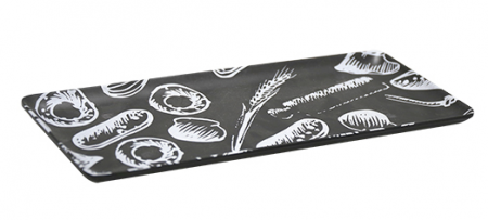 Platouri si boluri melamina - RAKI BAKER Platou melamina gastronorm GN 2/8 32,5x13,3xh1,8cm