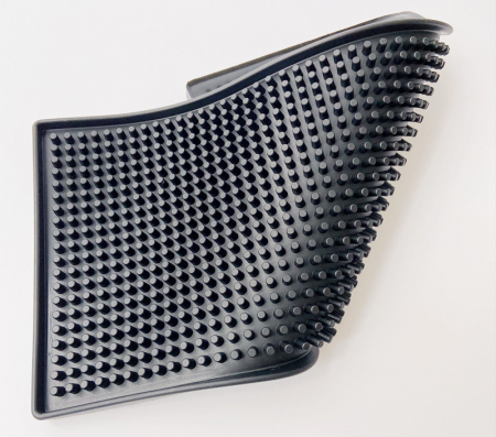 RAKI Bar mat/covor bar cauciuc antiderapant pentru pahare, 30x15xh1cm, negru [2]