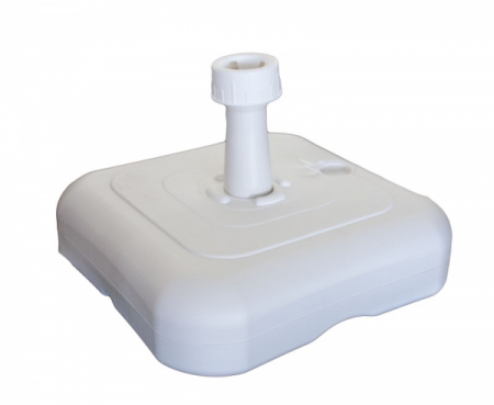 Umbrele - RAKI Baza umbrela, din plastic 38x38xh11cm alb (1120)