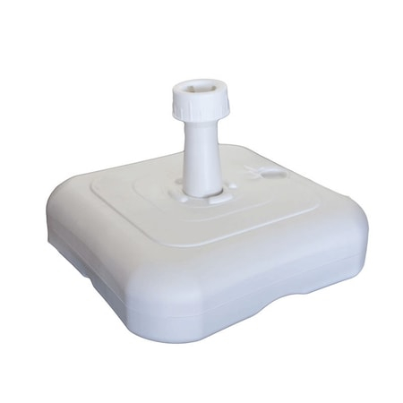 Umbrele - RAKI Baza umbrela, din plastic 45x45xh13cm alb (1155)