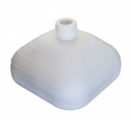 Umbrele - RAKI Baza umbrela, din plastic 8l 30x30xh18cm alb (1130)