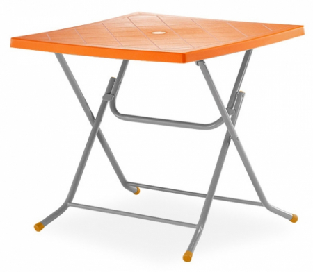 Mese - RAKI BILBO Masa gradina, terasa 80x80xh75cm culoare orange