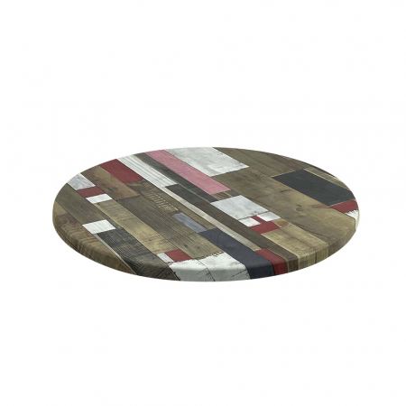 Mese - RAKI Blat de masa rotund 60cm Werzalit Redden Wood grosime 19mm