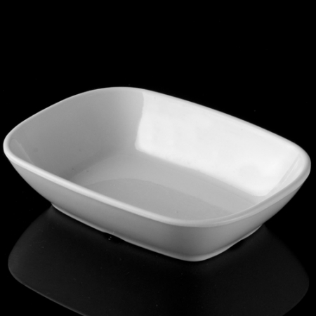 Produse - RAKI Bol dreptunghiular melamina, 17cm, alb