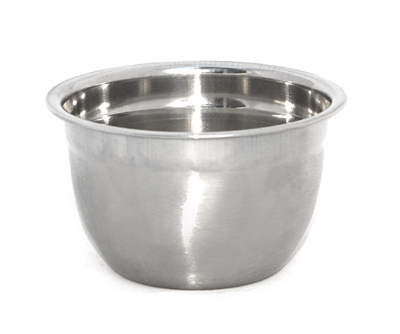 Vesela pentru servire - RAKI Bol inox glazura caramel 200ml