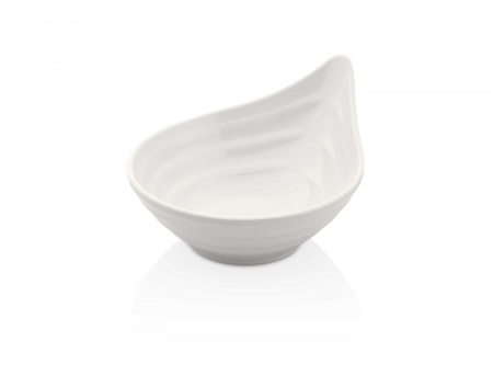Platouri si boluri melamina - RAKI Bol melamina picatura, 9,5x9,5xh5,5cm, 115ml, alb
