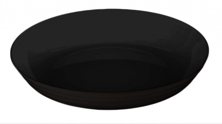 Produse - RAKI Bol melamina prezentare, D44,5xh10cm, culoare neagra