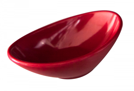 Produse - RAKI Bol oblic melamina, 10x6xh3cm, rosu