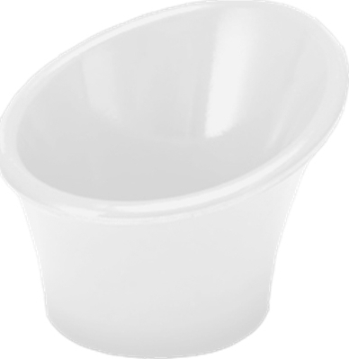 Produse - RAKI Bol oblic melamina, D7,5xh6cm, alb