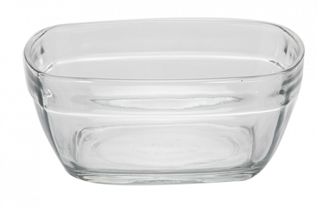 Servirea mesei - RAKI Bol patrat policarbonat, 11x11xh4,6cm, 300ml