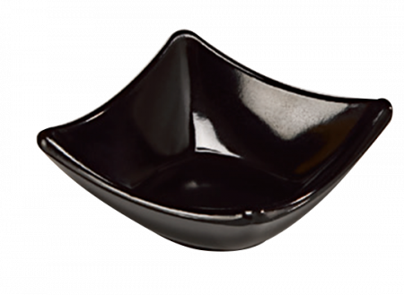 Produse - RAKI Bol patrat melamina, 8,5x8,5xh3,5cm, negru