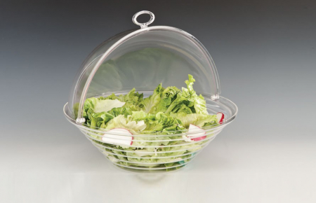 RAKI Bol rotund cu capac rolltop, D34cm, policarbonat [1]