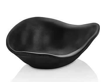 Platouri si boluri melamina - RAKI Bol servire melamina, 15x13xh4,9cm, 170ml, negru