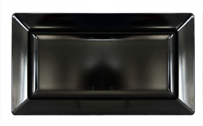 Platouri si boluri melamina - RAKI BONO Platou melamina servire, 50x27xh4cm, dreptunghiular, negru