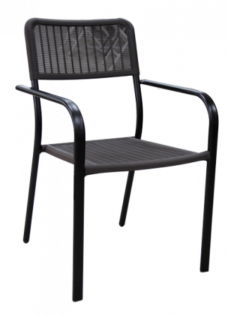 Produse - RAKI CAMPMAN Scaun cu brate 55,5x54x80cm maro (1600.008)