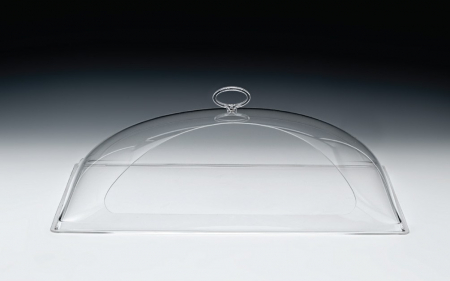 Display-uri si suporturi - RAKI Capac acrilic cu decupaj, dreptunghiular, 54,5x34,5cm