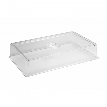 Display-uri si suporturi - RAKI Capac pentru tava gastronorm 1/1 100mm, 53x33xh10cm, policarbonat transparent