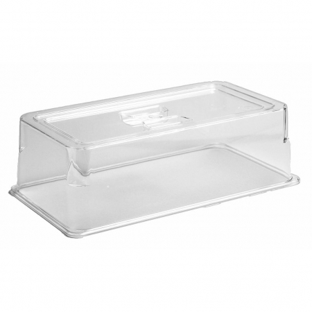 Display-uri si suporturi - RAKI Capac pentru tava gastronorm 1/3 100mm, 33x18xh10cm, policarbonat transparent